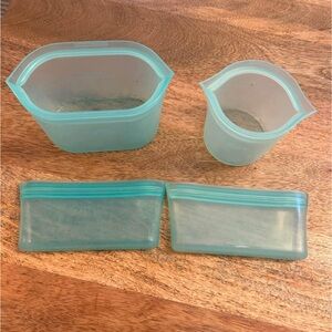 Ziptop Silicone Ziplock Set